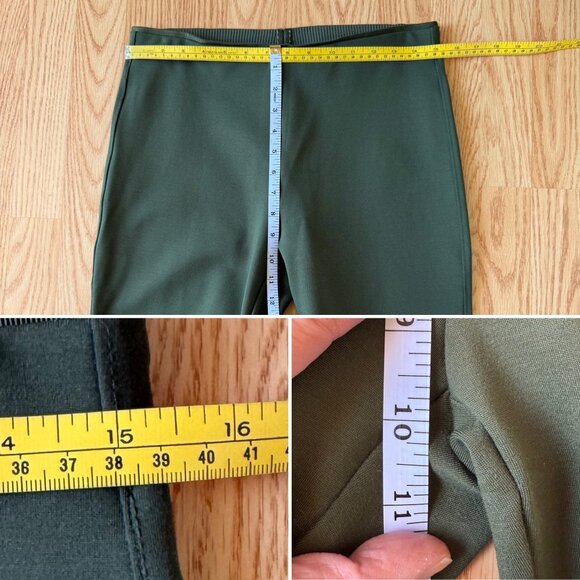 Banana Republic High Rise Skinny Pants Size Medium Chic Versatile Green - Picture 7 of 9